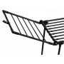 Kuivausteline PROMIS MONZA vedettävä suuri musta - taitettava vapaasti seisova, H1160mm B2600mm T6000mm