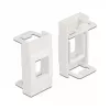 Keystone-pidike DeLOCK Easy 45 -moduuli 22,5 x 45 mm valkoinen