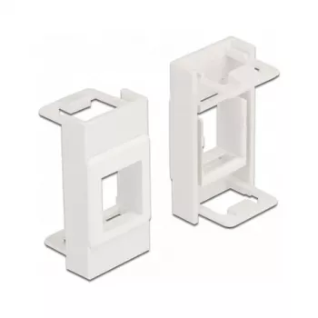 Keystone-pidike DeLOCK Easy 45 -moduuli 22,5 x 45 mm valkoinen