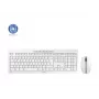 CHERRY Stream Desktop -näppäimistö ja -hiiri sisältää Office RF Wireless QWERTZ saksa valkoinen