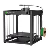 Creality Ender-5 Max CoreXY-3D-tulostin, jopa 700 mm/s, 36-pisteen automaattitasaus, Wi-Fi, musta