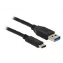 USB-kaapeli DeLOCK 1 m USB3.1-C/USB3.1-A 83870