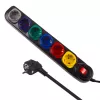Pistorasia 250VAC/10A 1,5 m MCE509 B