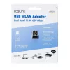 Langaton USB WLAN -sovitin, 11ac, 650 Mbit