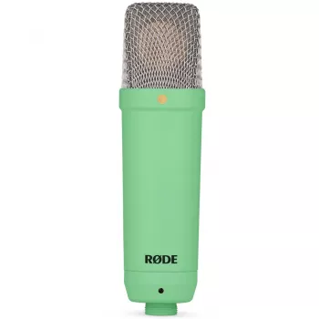 Studiokondensaattorimikrofoni RØDE NT1 Signature, vihreä — herttakuvio, 20–20000 Hz, XLR, max. SPL 142 dB