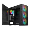 SAVIO PC-kotelo Raptor X1 ARGB lasi/mesh musta