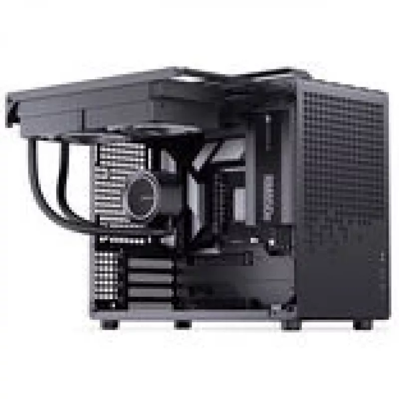 Tietokonekotelo Jonsplus Z20 Mesh Mini Tower Micro-ATX musta