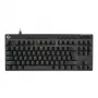 Logitech G PRO X TKL RAPID -näppäimistö pelikäyttöön USB QWERTY musta