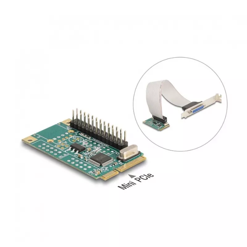 Sisäinen rinnakkaissovitin DeLOCK 95275 Mini PCI Express vihreä