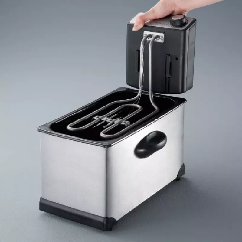 Friteerauskeitin Severin FR 2431 Single 3 L 2000 W ruostumaton teräs