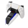 Latausasema FIXED FIXPS5-DCC-BW PlayStation 5:lle johdollinen musta valkoinen