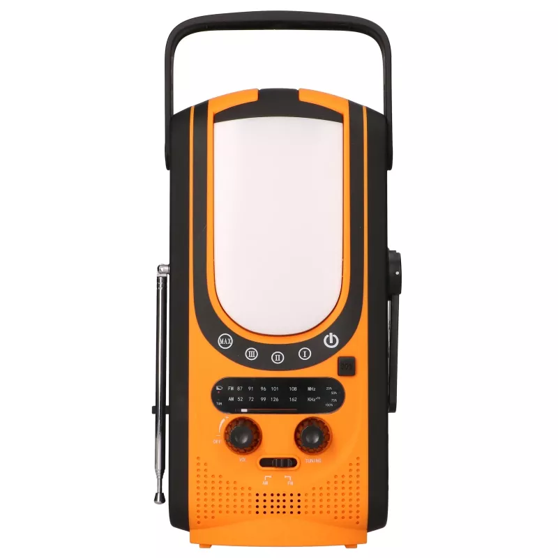 Extralink Power Ranger EPS-6000 | varavirtalähde | 6000 mAh, FM-radio, LED-valo, dynamo, aurinkopaneeli