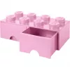 LEGO Brick Drawer 8 pinkki, säilytyslaatikko pinkki
