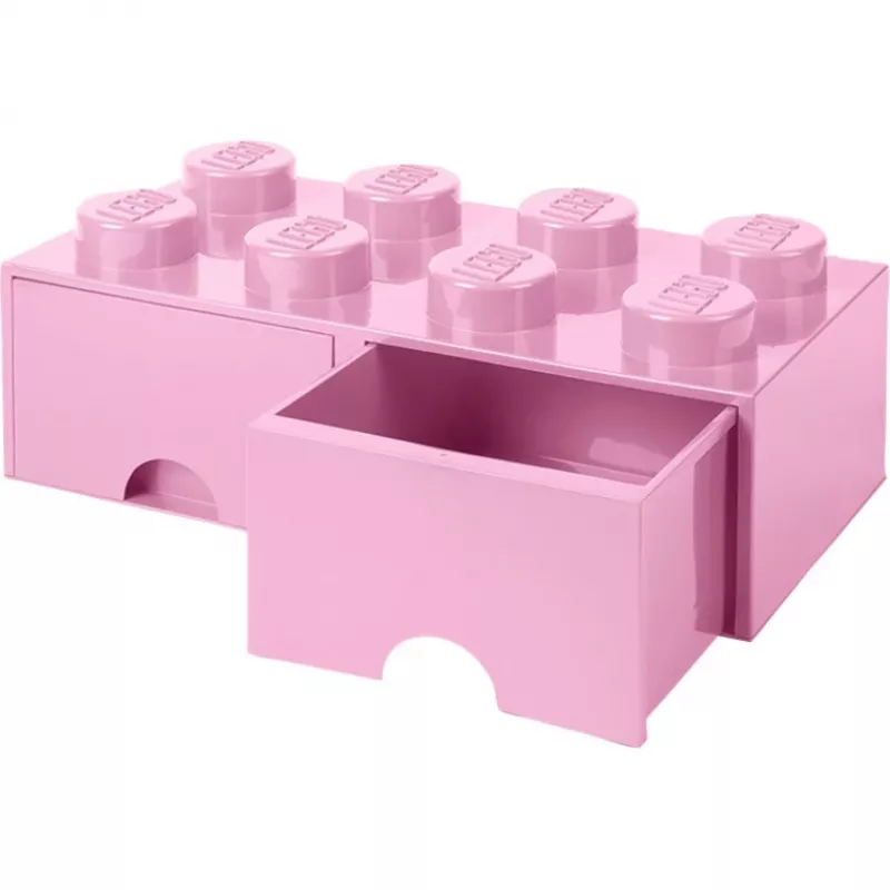 LEGO Brick Drawer 8 pinkki, säilytyslaatikko pinkki