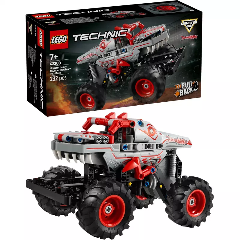 LEGO TECHNIC 42200 Monster Jam™ ThunderROARus™ vetomoottorilla