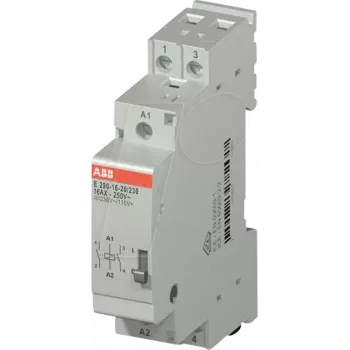 ABB E290-16-20 - impulssirele, 2-napainen, 2 sulkeutuvaa kosketinta (E290-16-20)