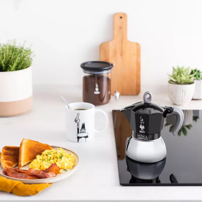 Bialetti Moka Induction mokkapannu 2 kuppia