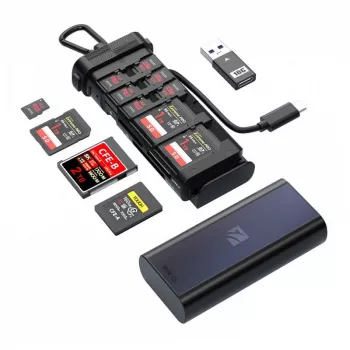 Kortinlukija Freewell FW-CR02-PRO CF tyyppi A/B-, SD- ja microSD (TF) -korteille