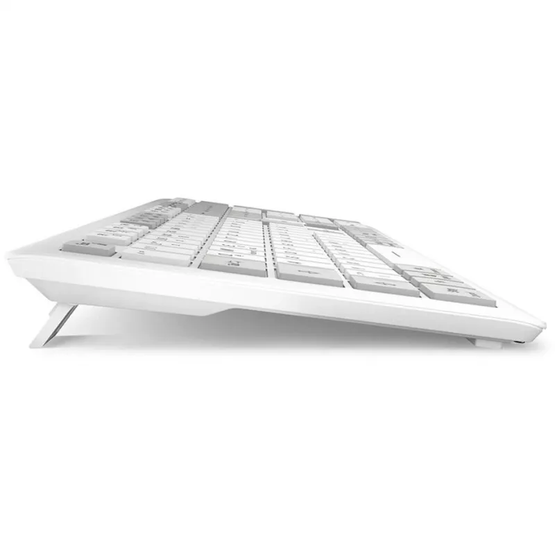 Sharkoon OfficePal K30W valkoinen DE-asettelu Rubberdome