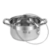 Resto keittiöastia Libra 3,6 L pyöreä ruostumaton teräs