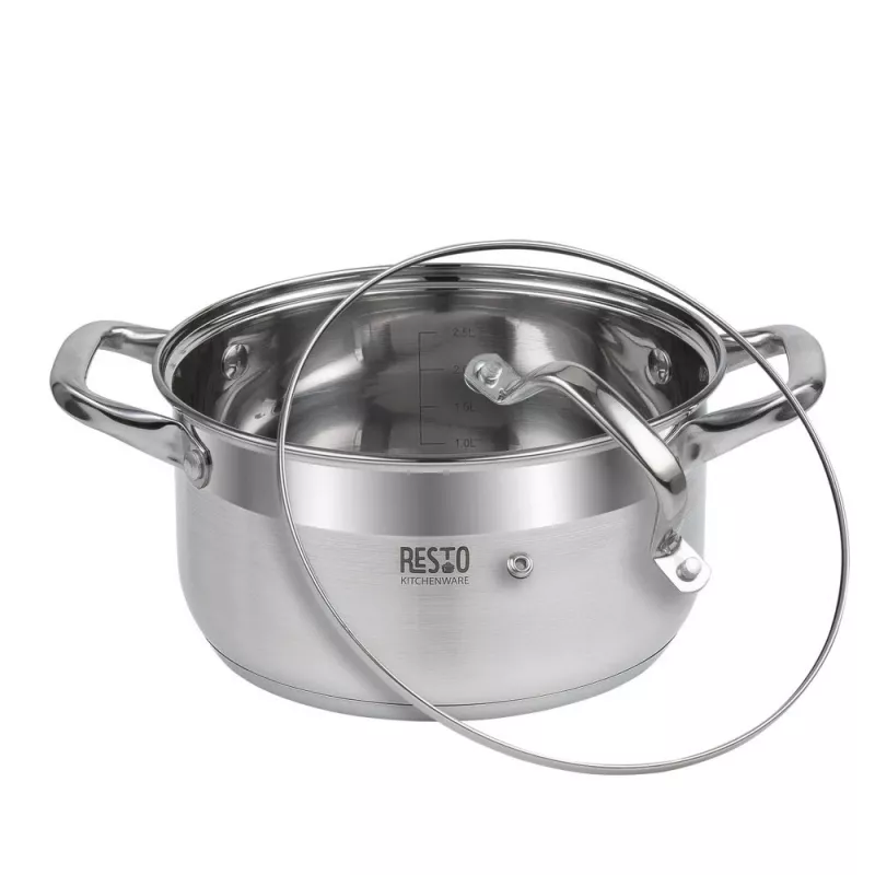 Resto keittiöastia Libra 3,6 L pyöreä ruostumaton teräs
