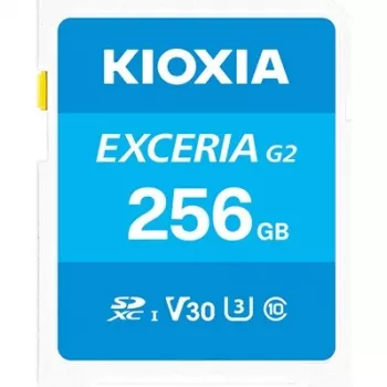 Flash-muisti Kioxia 256GB SDXC UHS-I EXCERIA G2