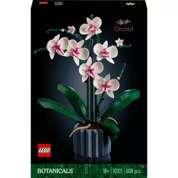 LEGO 10311 Icons Orchidea keinotekoinen kasvi rakennussarja kukkia sisustustarvike aikuisille Botaaninen kokoelma lahja vaimolle tai aviomiehelle