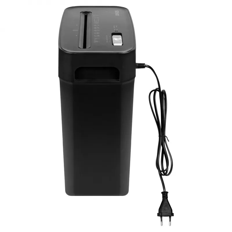 Silppuri SAVIO ND-01, ristileikkaus 4 x 32 mm, 11 L säiliö, 230 W, musta, 72 dB