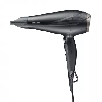 Severin HT 0167 hiustenkuivain, 2300 W, musta/hopea