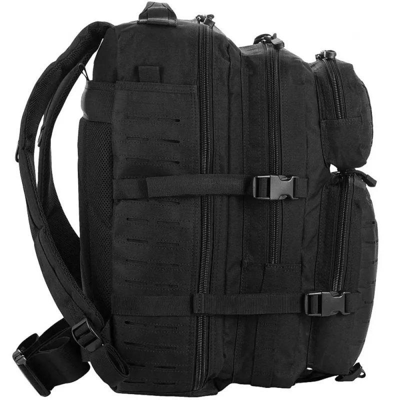 M-TAC Large Assault Pack Laser Cut -reppu - musta