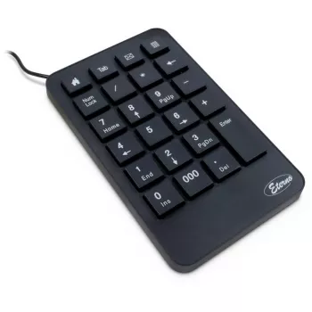 Numeerinen näppäimistö Inter-Tech KB-120 yleiskäyttöinen USB musta