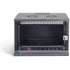 DIGITUS SOHO Pro DN-49203-SET 19" 7U seinäasennettava verkkosarja lisävarusteineen, 540 x 400 mm, musta