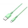 TB USB-C-kaapeli 1m vihreä; AKTBXKUCMISI10Z