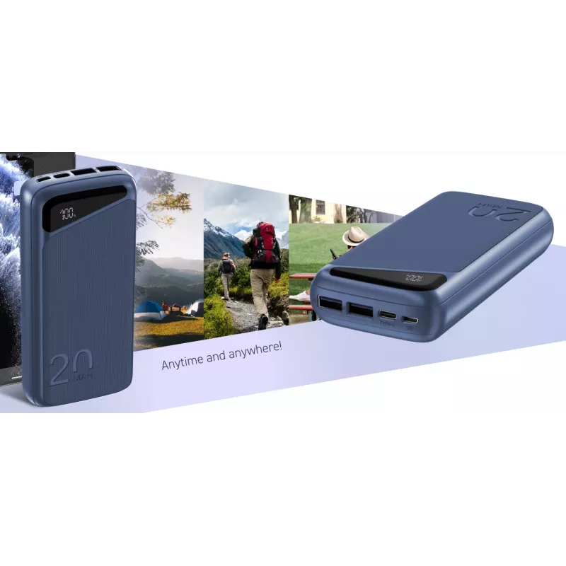 Kannettava varavirtalähde Navitel PWR20 MX BLUE 20000 mAh