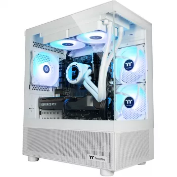 Thermaltake FTW V170A 5070 Elite Snow valkoinen/läpinäkyvä Windows 11 Home