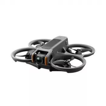 Drooni DJI Avata 2 — enimmäiskantama 13 000 m, enimmäisnopeus 27 m/s, 4 roottoria, musta (ilman laseja tai kauko-ohjainta)