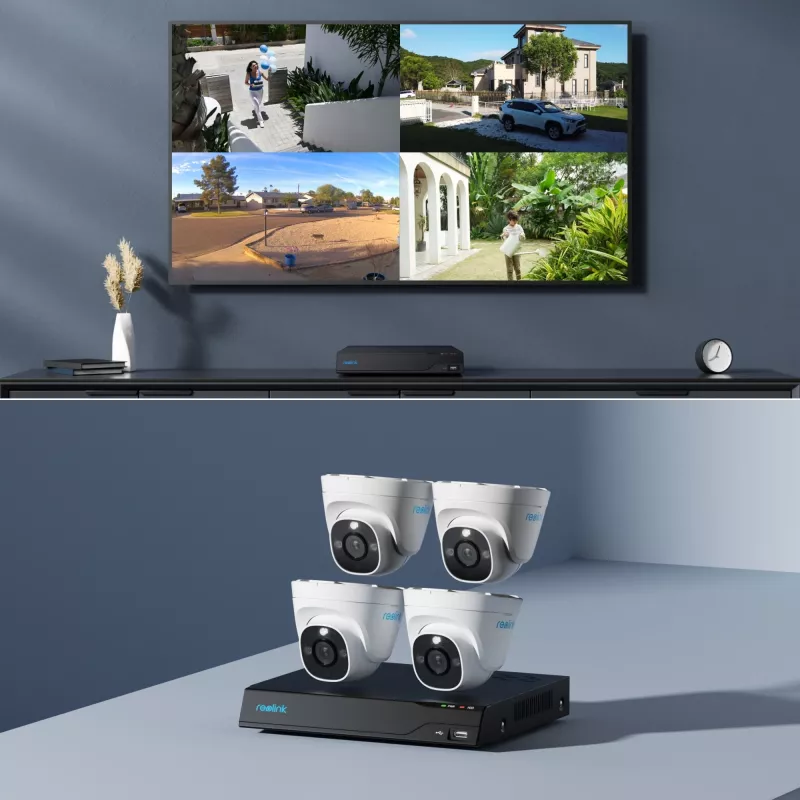 Reolink NVS8-8MD4 -videovalvontasarja johdollinen 8 kanavaa (PS4KD01-8)