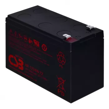 Suljettu lyijyakku csb akku HR1234WF2 12V 9Ah UPS-laitteisiin ja varavirtaan