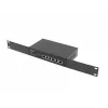 Lanberg kytkin PoE+ rack 10/19 RSFE-4P-2FE-60