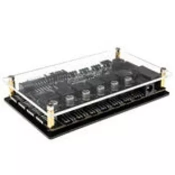 Lamptron Auto-Controller CT630 PWM ARGB — kompakti PWM-ARGB-tuuletin/ohjain, musta