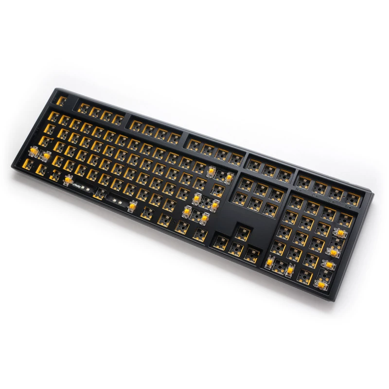 Ducky One 3 Hot-Swap Barebone-näppäimistö pelikäyttöön USB US englanti musta