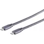 USB-kaapeli ShiverPeaks BS13-47020 USB 3.2 Gen 2 1m harmaa