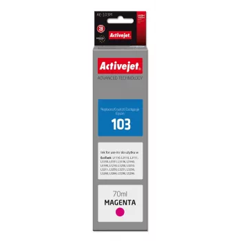 Activejet AE-103M muste (korvaa Epson 103 C13T00S34A; Supreme; 70 ml; magenta)