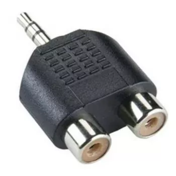 Sbox 3,5 mm pistoke - 2 x 3,5 mm liitäntä sovitin AD.3.5-2X3.5