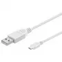 Wentronic 43837 USB-kaapeli valkoinen