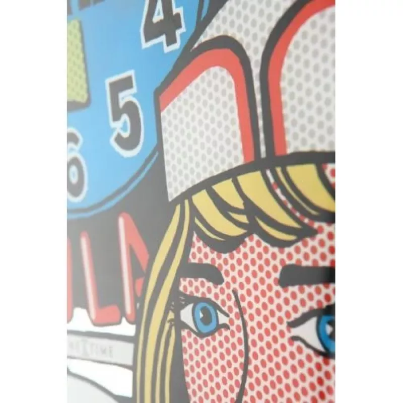 NeXtime seinäkello 8167 Delux Diner, 43x43 cm, seinäkello, monivärinen