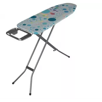 Täysikokoinen silityslauta Vileda 4023103218932 — suuri pinta, ruostumattomat teräsjalat, silityspinta 1200×380 mm, korkeus 75–96 cm, taitettava, silitysraudan pidike