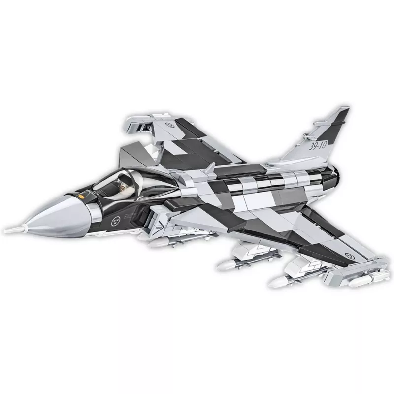 Bricks Armed Forces SAAB Jas 39 Gripen E 480 rakennuspalikkaa