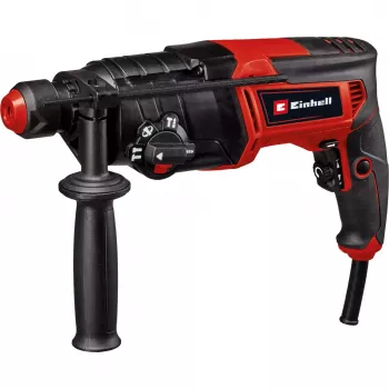 Einhell TC-RH 800 4F. Istukkatyyppi: SDS Plus, Tuotteen väri: musta, punainen, Sähkönsuojausominaisuudet: ylikuormitussuoja. Poraushalkaisija betonissa (max.