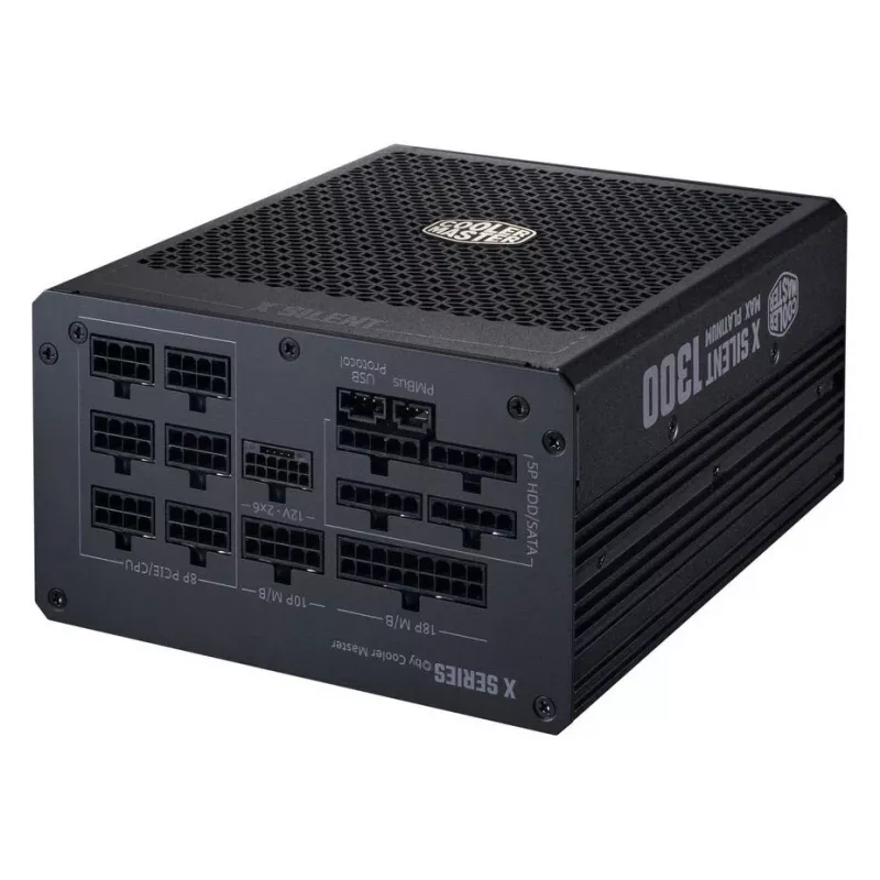 Virtalähde Cooler Master X Silent MAX Platinum 1300W – ATX-virtalähde, 1300 W teho, Platinum-hyötysuhde
